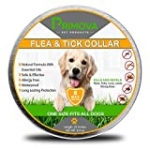 Primova – Flea and Tick Collar for Dogs – Enhanced with Natural Essential Oils – 8 Months Protection – Allergy Free – Adjustable & Waterproof – Repels Fleas & Ticks – One Size Fits All
