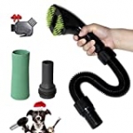 Gforest Pet Vacuum Grooming Brush Nozzle Attachment Tool Kit Great for Dogs and Cats