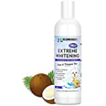 Vet Recommended OMG Extreme Dog Whitening Shampoo (16 Oz /473ml) – Coconut Based 100% Safe – Free from Soaps, Detergent, Bleach & Fragrance – Make Your Dog’s Coat Clean, Silky and Smooth. Made in USA