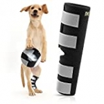 INFANCO Dog Leg Brace, Dog Canine Rear Hock Joint Brace Support, Injury and Sprain Protection, New Material More Soft & Sturdy,Dog Hock Supportive Wrap for Arthritis Pain Relief (1 Pair)