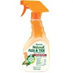 TropiClean Natural Flea & Tick Pet & Bedding Spray for Dogs, 16 oz, Made in USA