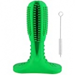 Dog Chew Toys, Chew Toothbrush, Dog Teeth Cleaning Toy Natural Rubber Dental Care chew Proof Dog Toy for Puppy Medium Dog Pets