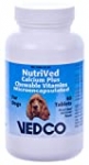 NutriVed Calcium Plus Chewable Vitamins For Dogs – 60 Tablets