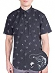 Visive Mens Shirts for Men Hawaiian Short Sleeve Button Down | Up Casual Shirt 2X-Large