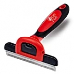 PET PULL Pet Grooming Brush – Professional Deshedding Tool for Dogs & Cats – Reduces Shedding Up to 95% – Pet Knot Detangler Comb w/Anti-Slip Handle & Detachable Head – Long & Short Dead Hair Remover