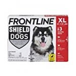 FRONTLINE Shield for Dogs Flea & Tick Treatment, 81-120 lbs, 3ct