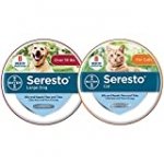 Seresto Flea and Tick Collar, 8-Month Flea and Tick Collar – Large Dog and Cat Bundle