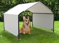 Lingusta Dog Shade Shelter Outdoor Tent for Medium/Large Dogs,Outdoor Dog House,4’x4’x3′ Dog Tent Outdoor,Outside Sun Rain Canopy Pet Houses for Dog/Cat/Rabbit/Pig