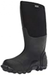 Bogs Men’s Classic High Waterproof Insulated Rain Boot, Black, 11 D(M) US