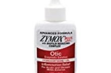 Zymox Advanced Formula Optic Plus Enzymatic Ear Solution for Dogs and Cats with 1% Hydrocortisone, 1.25oz