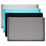 DogBuddy Dog Food Mat, Small (19×12), Large (24×16), XXL (32X24), Nonslip Pet Food Mat, Silicone Dog Bowl Mat, Washable Dog Mat for Food and Water, Waterproof Dog Food Mats for Floors – Small, Shadow