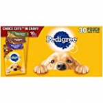 PEDIGREE CHOICE CUTS IN GRAVY Adult Soft Wet Dog Food Pack ( Variety: Beef, Chicken, Filet), 3.5 Oz – 30 Count (Pack of 1)