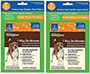 Sentry HC WormX Plus 7 Way De-Wormer for Small Dog, 4 Chewable Tablets