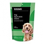 Amazon Brand – Solimo Dog Hip & Joint Supplement Chews, 60 Count