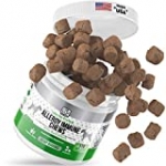 Best Allergy Immune Supplements for Dogs: Product of USA- Immune Support Anti Itch & Skin Hot Spots + Seasonal Allergies for Skin & Sinus approx-170 Soft Chews