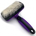 SoLID Self Cleaning Slicker Brush Shedding Grooming Tool for Dog Cat and Pets