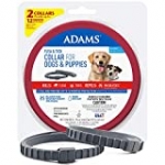 Adams Flea and Tick Collar for Dogs & Puppies 2 Pack