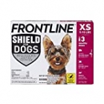 FRONTLINE Shield for Dogs Flea & Tick Treatment, 5-10 lbs, 3ct