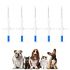 Pet Food Feeder and Water Feeder Set No Spill, Large Water Dispenser Automatic Gravity and Dry Food Dispenser Auto Feeder Self Feeding for Large Middle Small Cats Dogs Puppy Kitten