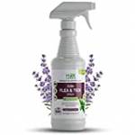 mdxconcepts Organic Flea and Tick Control Spray for Dogs – Made in USA – Peppermint Oil Flea Treatment for Dogs –Flea Repellent 100% Natural –Essential Oils – Flea Killer – Safe to Use –16 oz