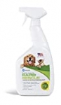 Rapid rescue | Pet Odor Eliminator Urine Smell Remover | Natural Microbe Enzymatic Green Solution Fast-Acting on Cat & Dog Stains on Carpets, Wood Floors, Cars, Rugs (1pk)