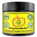 RingwormBLAST – Plant Based Ringworm Cream With Extra Strength Formula – Safe, Fast Acting & 100% Natural Gentle Blend That Hydrates, Heals, Protect and Stops Itching – Ringworm Remover