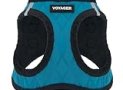 Voyager Step-In Plush Dog Harness – Soft Plush, Step In Vest Harness for Small and Medium Dogs by Best Pet Supplies – Harness (Turquoise Plush), S (Chest: 14.5 – 16″)