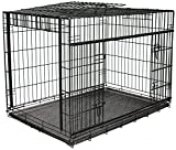 Cardinal Gates Sliding Door Pet Crates – Dog Kennel with Plastic Tray Included