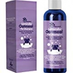 Natural Dog Shampoo with Colloidal Oatmeal – Puppy Shampoo for Dog Bath with Lavender Essential Oil Dog Wash – Pet Odor Eliminator Dog Shampoo for Smelly Dogs and Pet Grooming PACKAGING MAY VARY