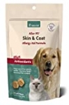 NaturVet – Aller-911 Skin & Coat Allergy Aid Plus Antioxidants – 90 Soft Chews – Supports Immune System, Skin Moisture & Respiratory Health – Enhanced With Omegas, DHA & EPA – For Dogs & Cats