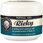 Ricky Litchfield Arthritis Pain Relief for Dogs Topical Gel- A Soothing Herbal Topical Gel with The Powerful Benefits of Buchu Oil.
