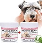 SEGMINISMART Pet Eye Wipes, Pet Tear Stain Wipes, Pet Wipes, Pet Eye Stain Remover Wipes for Dogs Cats, Eye Tear Stain Remover Wipes for Cats & Dogs
