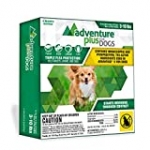 Adventure Plus Flea Prevention for Dogs, Topical Flea Treatment and Control (4 Dose, Small (3-10 lb))