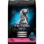 Purina Pro Plan Sensitive Stomach Dry Dog Food, FOCUS Sensitive Skin & Stomach Salmon & Rice Formula – 16 lb. Bag
