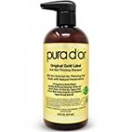 PURA D’OR Original Gold Label Anti-Thinning Biotin Shampoo (16oz) w/ Argan Oil, Nettle Extract, Saw Palmetto, Red Seaweed, 17+ DHT Herbal Actives, No Sulfates, Natural Preservatives, For Men & Women