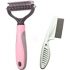 Alilyol New Dog Clippers with Double Blades,Cordless Small Pet Hair Grooming Trimmer,Low Noise for Trimming Dog’s Hair Around Paws, Eyes, Ears, Face