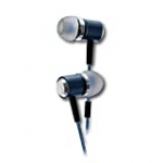 Sentry Industries Inc. HM372 MicBuds Metal Stereo Ear Buds With Built-In Mic, Blue