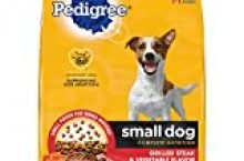 PEDIGREE Small Dog Complete Nutrition Small Breed Adult Dry Dog Food Grilled Steak and Vegetable Flavor Dog Kibble, 14 lb. Bag
