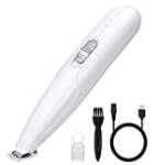 GASUR Dog Clippers, Cordless Cat and Small Dogs Clipper, Low Noise Electric Pet Trimmer, Dog Grooming Clippers for Trimming The Hair Around Paws, Eyes, Ears, Face