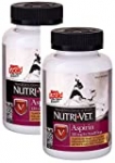 Nutri-Vet Aspirin for Small Dogs, 120 mg Chewables, 100-Count – Safety Sealed 2 Pack