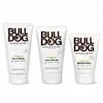 Bulldog Mens Skincare and Grooming Original Full Face Kit with Original Moisturizer, Original Face Wash and Original Face Scrub
