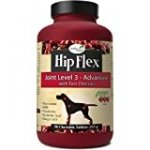 NaturVet – Overby Farm Hip Flex Joint Level 3 – Advanced Formula – Great for Joint Surgery Recovery & Senior Dogs – Enhanced with Glucosamine, MSM, Chondroitin, Hyaluronic Acid, & Omegas – 90 Tablets