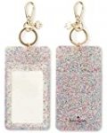 Kate Spade New York Id Badge Clip Key Chain, Multi Glitter