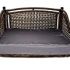 Veehoo Cooling Elevated Dog Bed, Portable Raised Pet Cot with Washable & Breathable Mesh, No-Slip Rubber Feet for Indoor & Outdoor Use, Large, Black