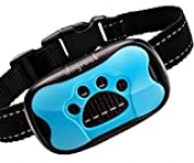 DogRook Rechargeable Dog Bark Collar – Humane, No Shock Barking Collar – w/2 Vibration & Beep Modes – Small, Medium, Large Dogs Breeds – No Harm Training – Automatic Action Without Remote – Adjustable