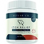 Petlab Co. Itch Relief Chews for Dogs | Anti Itch Dog Chews for Soothing Itchy Dog Skin | Turmeric Curcumin, Fatty Acids, and Hone