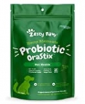 Zesty Paws Probiotic Sticks for Dogs – with Hemp Seed, Curcumin, Ginger Root & Taurine – Supports Gut Function & Flora + Immune System – Proprietary Healthy Teeth & Gum Blend – 12oz