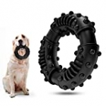 ABTOR Ultra Durable Dog Chew Toy – Toughest Natural Rubber – Texture Nub Dog Toys for All Aggressive Chewers Large Dogs Puppy – Fun to Chew, Dental Care, Training, Teething