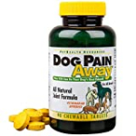 Dog Pain Away – Vet Approved Dog Pain Reliever (90 Count) – Fast Acting Pain Relief Supplement To Repair Connective Tissue and Help Alleviate Hip and Joint Pain – All Natural Chewable Tablets To Renew Your Dogs Vitality