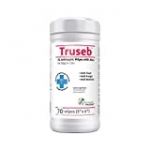 Truseb | #1 Chlorhexidine Wipes with Ketoconazole and Aloe for Dogs, Cats Antifungal, Antibacterial & Anti Yeast 70XL & 50 PadsTreats Ringworm, Pyoderma, Acne & Hot Spots (70 Wipes (5’’X6’’))